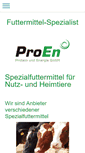 Mobile Screenshot of proen.de